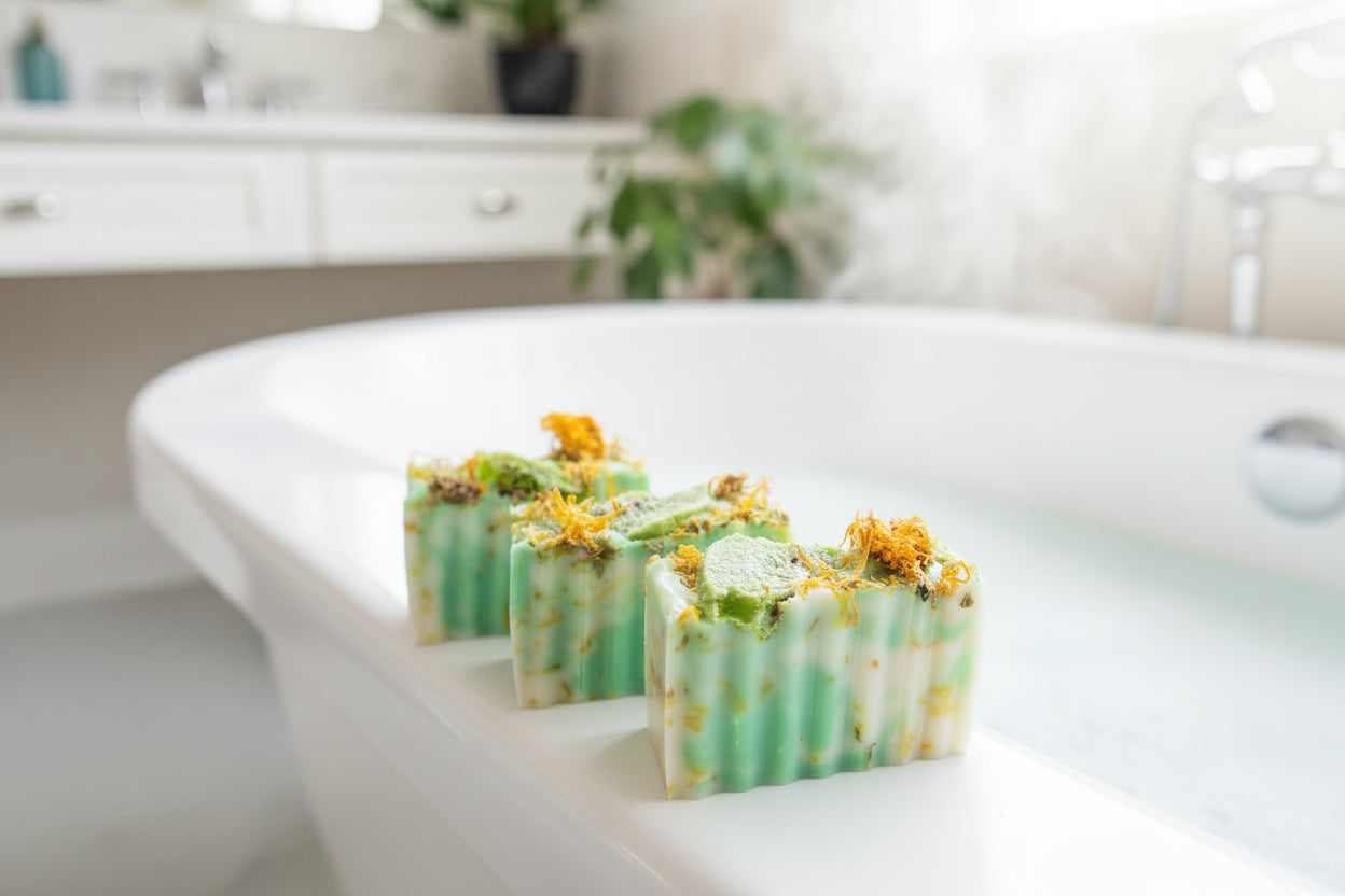 Kiwi Calendula Bar | Hydrating Cleanse with Anti-Aging Properties