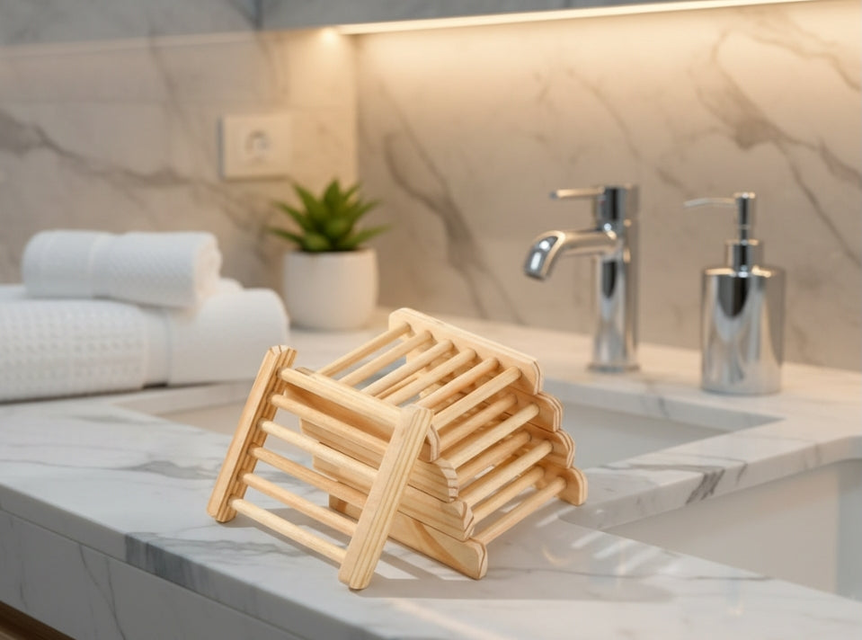 Minimalist Soap Rack – Keeps Soap Dry & Lasts Longer