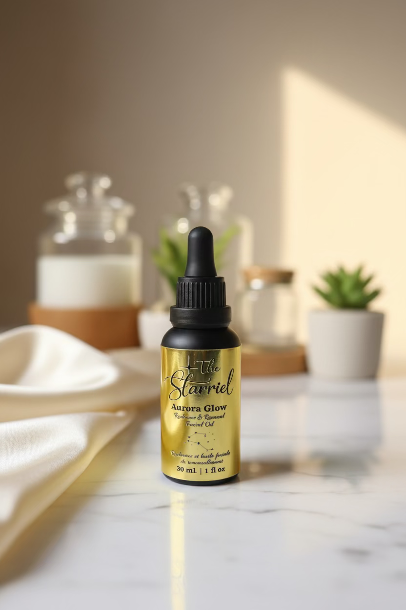 The Starriel Aurora Glow - Radiance & Renewal Facial Oil