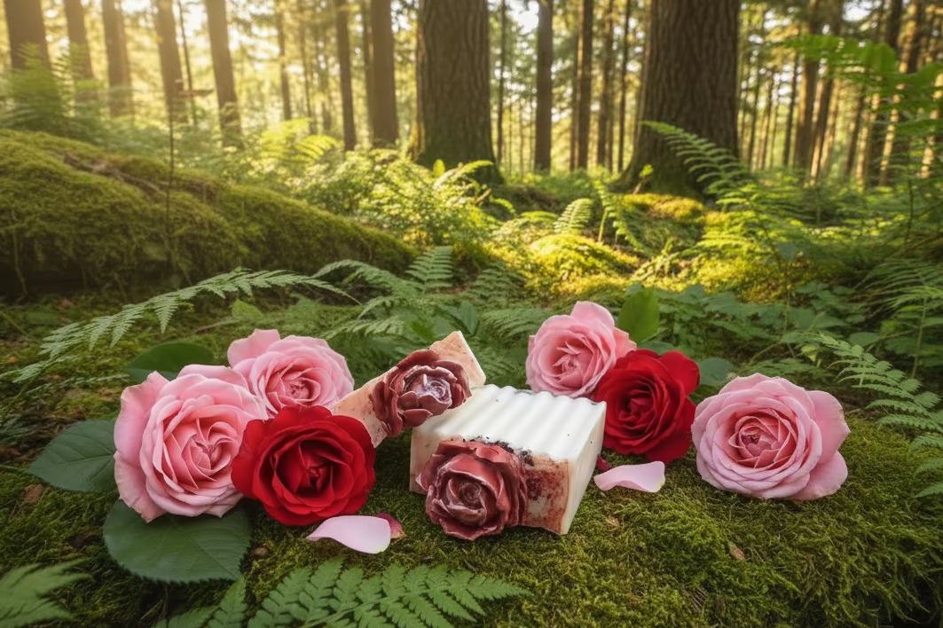 Rose Couture Bar | Rose and Hibiscus Hydrating Soap