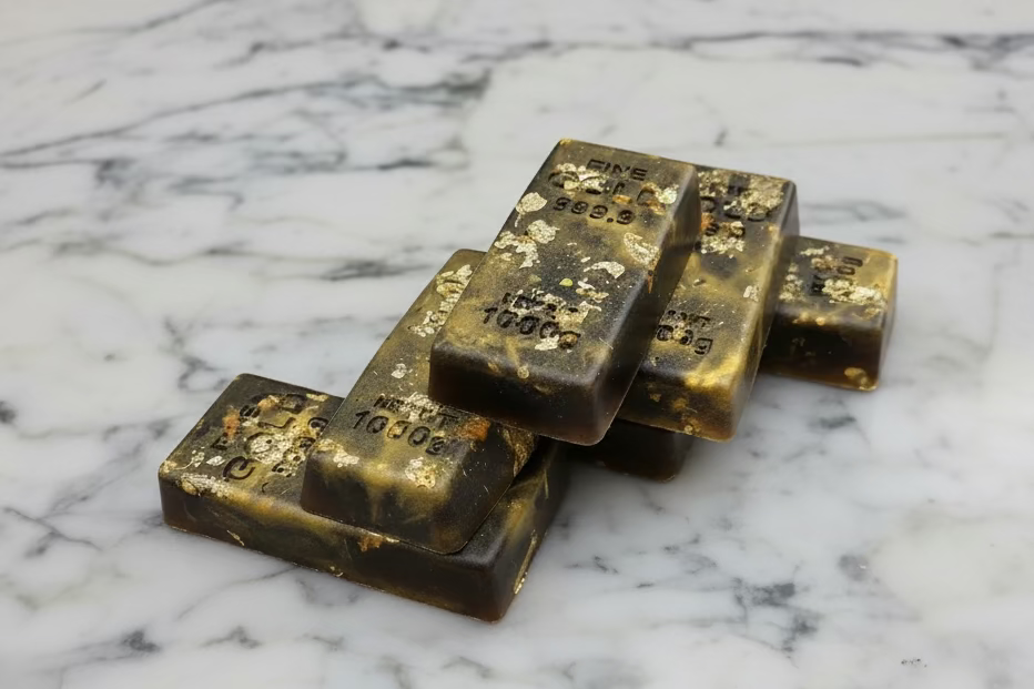 Black Gold Bar | Shea, Mango and Cocoa Butter Soap 
