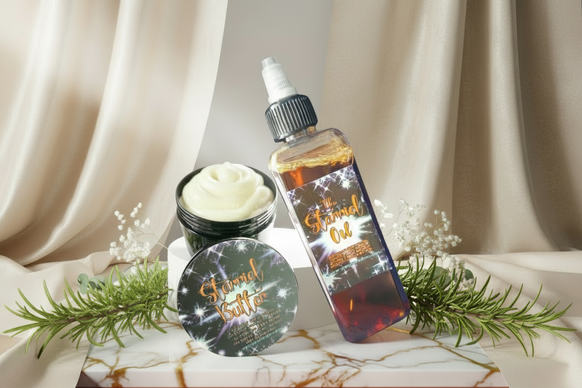 Starriel Hair Growth Motivation Kit – Complete Natural Hair Care Set