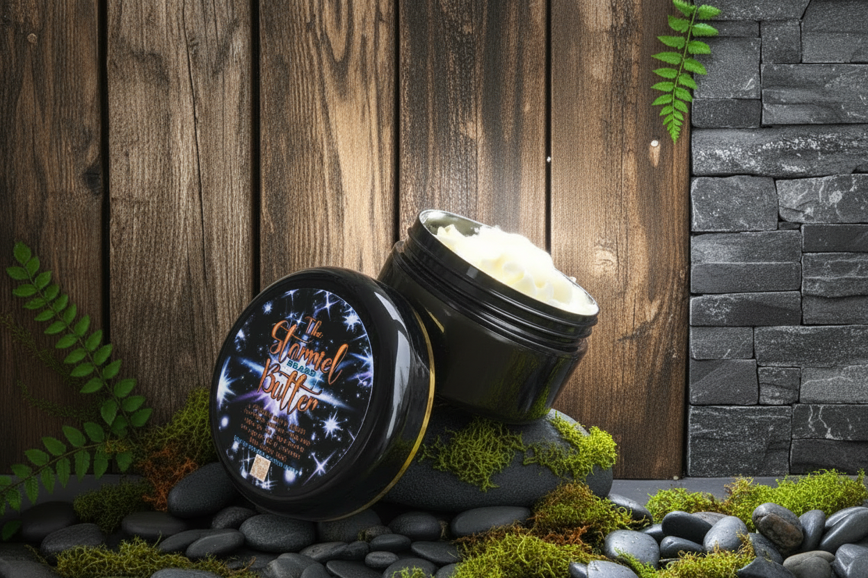 The Starriel Beard Butter – Natural Conditioning & Growth for Beards