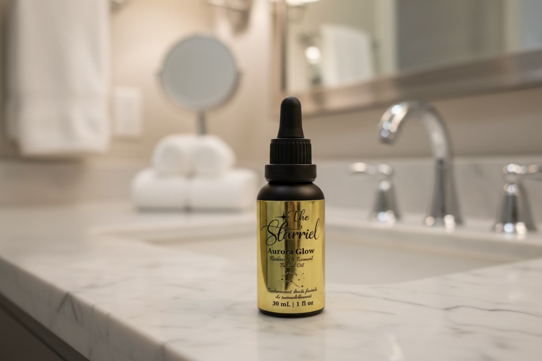 The Starriel Aurora Glow - Radiance & Renewal Facial Oil