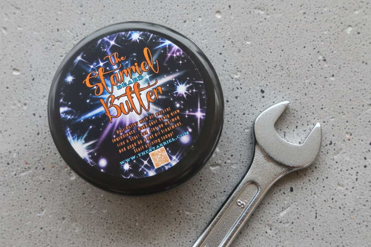 The Starriel Beard Butter – Natural Conditioning & Growth for Beards